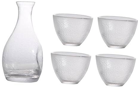 BESTonZON Japanese Style Sake Cup Pot Cup Kettle Creative Wine Dispenser for Parties Celebrations
