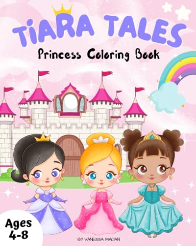 Tiara Tales: Princess Coloring Book (ATHENA AND FRIENDS)