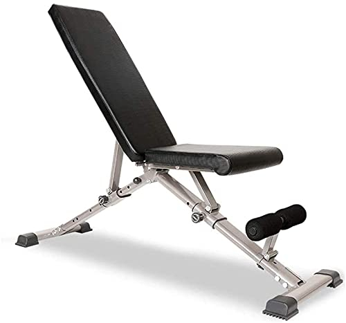 Hantelbank, Hantelbank Männer und Frauen Fitness Home Supine Board Multifunktionale Klappbank Assist Fitnessstuhl Trainingsbank