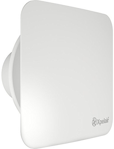Xpelair Simply Silent Contour C6S Square 150mm Extractor Fan C6HTS Humidistat Timer