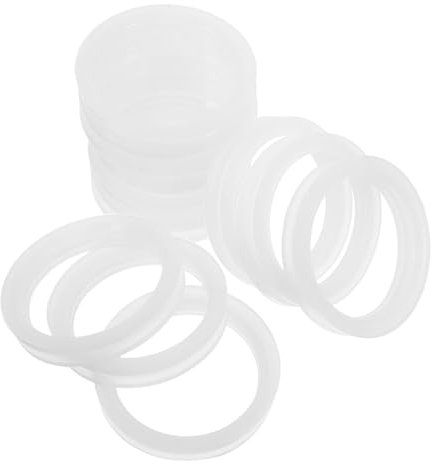 HONMEET 72pcs Silicone Sealing Ring for Solar Water Heater Gasket Replacement Vacuum Tube Seal for Collector Maintenance