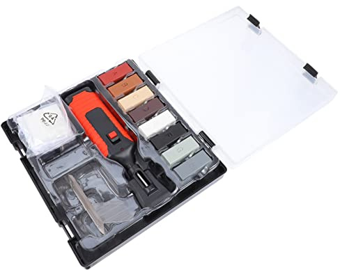 Kit de réparation de carrelage pour sols en céramique et en marbre | Mélange facile des couleurs avec des blocs de cire | 16,5 x 3,5 x 2,9 cm | Utilisation domestique et bricolage