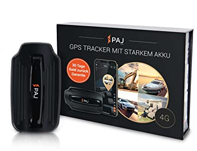 PAJ GPS - Power Finder 4G magnetischer Langzeit GPS-Tracker, Echtzeitortung für Oldtimer, Auto, Fahrzeuge, Boote, Anhänger, LKWs etc, bis zu 90 Tage ohne Aufladen, Alarmbenachrichtigungen per App