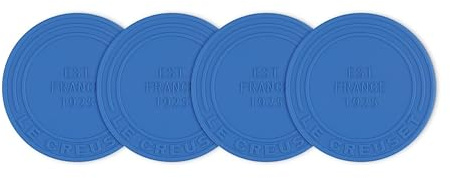 Le Creuset Silicone Coasters (est. 1925), Set of 4, Marseille