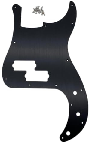 P Bass Schlagbrett, 13 Löcher, Aluminium, eloxiert, für Fender, 4 Saiten, amerikanisch/mexikanischer Präzisions-P-Bass