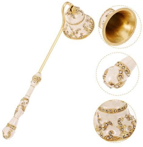 Levemolo Retro Candle Extinguisher Candlesnuffers Multiple Candle Extinguisher Put Out Candles Taper Automatic Candle Snuffer Fire Extinguisher Vintage Tea Light Candles Snuffer Zinc Alloy