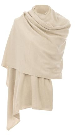 MAPIMANIA - Stola Donna Cashmere Invernale Made in Italy 190x70, Scialle Elegante in Lana e Cachemire, Maxi Sciarpa, Coprispalle Cerimonia