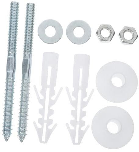 TOKIDNY Wash Basin Fixing Screws Basin Installation Screw Washbasin Mounting Replacement Kit for Bathroom and Kitchen Heavy Duty Washer for Secure Fixed
