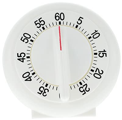 PAMINGONO Timer Meccanico Manuale Per Cucina Timer Da Cucina Per Cottura e Cottura Al Vapore Facile Da Usare Design Compatto e Resistente Per Uova Pancake e Dolci
