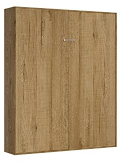 Itamoby Letto matrimoniale Kentaro verticale a scomparsa Quercia Natura