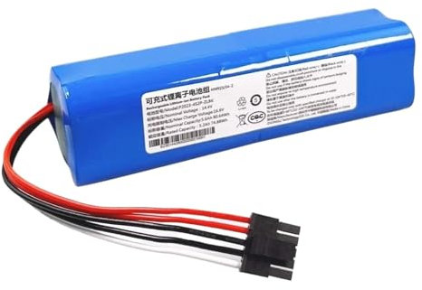 WVGFAUXA Replacement D099-4S2P Battery，Compatible For Xiaomi，Compatible For Mi，Robot Vacuum-Mop 2 Pro Vacuum-Mop 2 MJSTS1 C101 MJSTP 12800mAh(5200mAh)