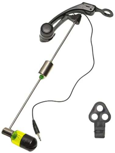 Alarma de mordida de pesca, indicador de alerta de sonido, palo de luz, cadena de aparejos de pesca, indicador de mordida de pesca