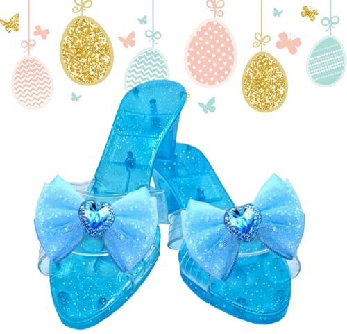 Genérico Zapatos De Princesa Para Niñas Pequeñas | Tacones De De Princesa,Tacones De Para Disfraz Coleccionistas De Cuentos