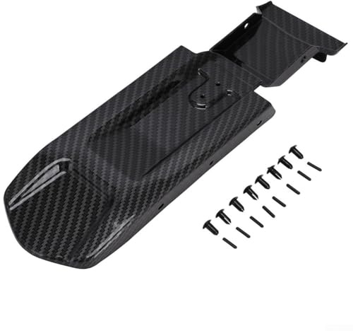 Parafango posteriore per moto da cross, piastra interna in plastica PP 3K, modello in fibra di carbonio, copertura protettiva leggera compatibile con Surron Bee S/X, per ciclismo all'aperto, include 8