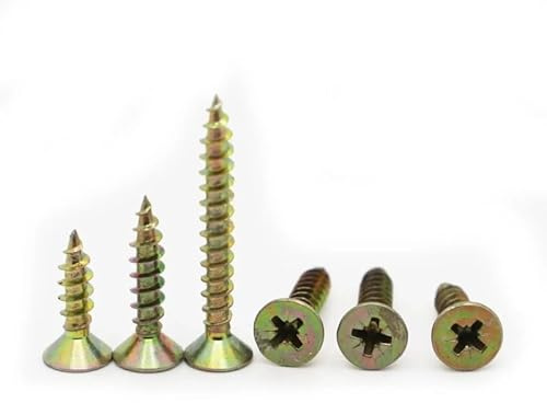 Tornillos autorroscantes, Tornillos autorroscantes M3.5 M4 M5 de 12 a 50 mm for tableros fibra madera for paredes secas(M4 50pcs,30mm)