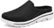 SMajong Slip on Mules Womens Mens Garden Clogs Comfortable Breathable Mesh Slippers Ladies Beach Sandals Backless Shoes Indoor Outdoor