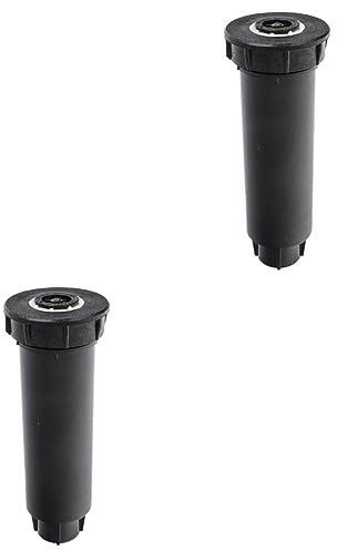 Yardwe 2pcs Automatic Lift Sprinkler System for Garden High Pressure Nozzle Lawn Irrigation Sprayer Greening Sprinkler Heads Random Style