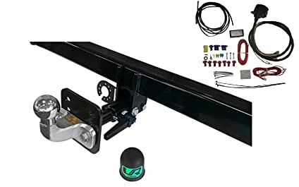 Umbra Rimorchi Fixed Flange Towbar + 13 Pin Universal Wiring Compatible With LAND ROVER DEFENDER III L663 2019+