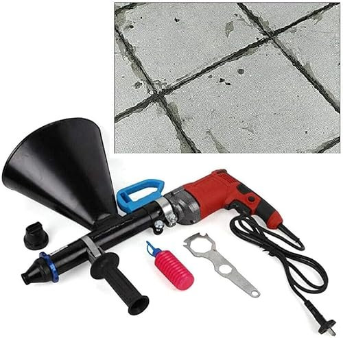 Pistola de lechada de mortero eléctrica for apuntar y enlechar aplicador de cemento, máquina de lechada de alta presión de 950 W, herramienta de lechada eléctrica for reparación de fugas de grietas de