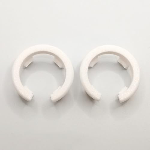 PrintBTW Lot de 2 douilles de serrage de rechange pour radiateur EURA - Revêtement latéral - Couvercle de fixation - Pièce de rechange - Fabriqué en Allemagne