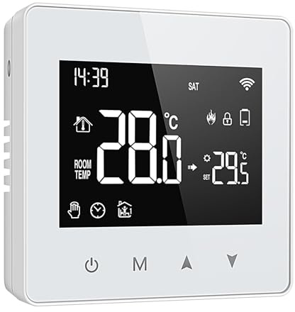 Yulokdwi Home Cronotermostati,Cronotermostato WiFi,Termostato domestico Termostato intelligente | Termostato domestico programmabile, Termostati domestici a batteria, Termostato digitale,