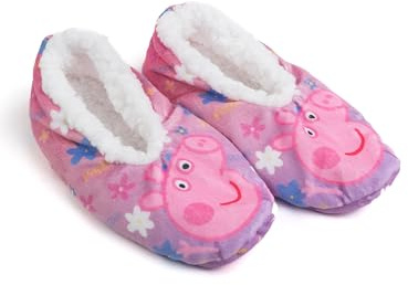 United Labels Peppa Wutz Ballerina Hausschuhe für Kinder, Rosa, 23/26, ABS Pantoffeln mit Anti Rutsch Noppen, Slipper gefüttert