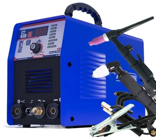 Saldatrice al plasma 4 in1 Saldatrice CT418 TIG CUT MMA PULSE DC Inverter 220 IGBT Saldatura Tig Taglierina al plasma for metallo