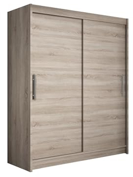 Mirjan24 Westa - Armoire à portes coulissantes - Penderie moderne - Pour chambre à coucher - Truffe