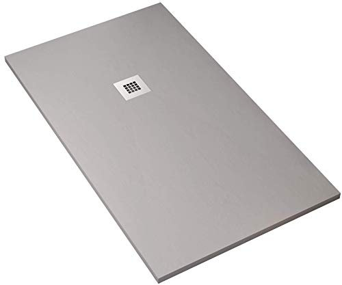 Plato ducha de piedra Maier Dharma gris claro varios tamaños