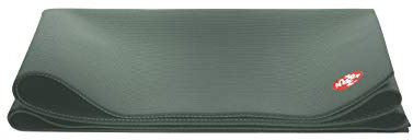 Manduka Pro Travel Tapis de Yoga de Voyage 2,5 mm d'épaisseur, léger, antidérapant, Non Toxique, respectueux de l'environnement – 180 cm - Black Sage