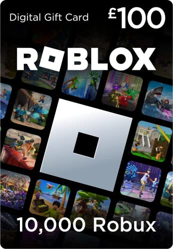 Roblox Digital Gift Card - 11,000 Robux [Includes Exclusive Virtual Item] [Online Game Code]