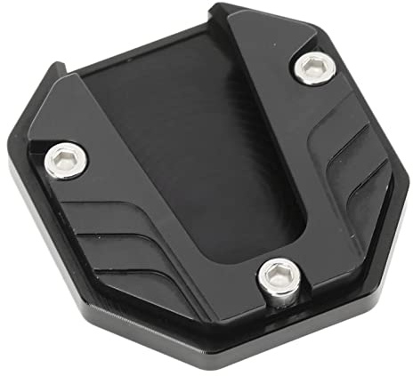 Seitenständer Unterlage Motorrad, Motorrad Ständer Unterlage, Aluminiumlegierung mit hoher Festigkeit Motorrad Ständer Motorradständer für Motorräder