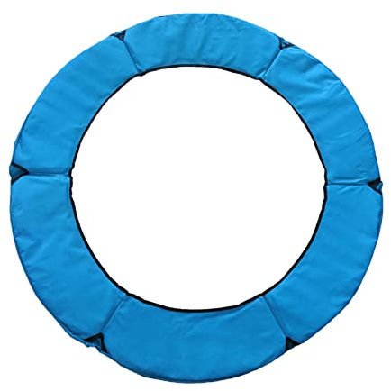 Supatmul Trampolin Randabdeckung Federabdeckung Ø140cm UV-beständig reißfest Federabdeckung Randschutz Sicherheitsmatte Trampolinzubehör, Blau
