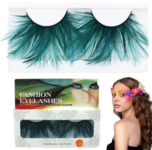 Pestañas Postizas,Pestañas Postizas Naturales,False Eye Lashes,Fake Eyelashes,Pestañas Mágicas,Pestañas de Plumas,Fiestas,carnavales,bailes de máscaras,escenarios,fascinantes decoraciones Halloween