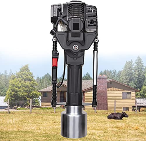 Pilote de poteau robuste avec moteur de 1900 W, marteau pneumatique pour une installation efficace de clôture et de poteaux en bois