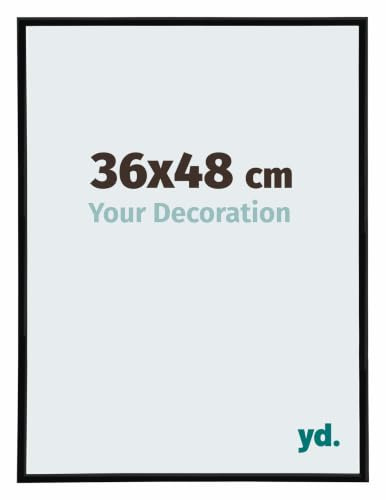 Your Decoration - Puzzle frame 36x48 - Black Matte - Puzzle frame 500-1000 Pieces - Plastic Photoframe - Annecy | Your Decoration, Suitable for puzzles from 500 to 1000 pieces, Anti-Reflective Acrylic Glass, Wall Mountable, Made in Holland