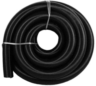 Staubsaugerschlauch Innen 60 Mm/Außen 70 Mm Weiches Rohr Langlebige Strohhalme Vakuumröhre Allgemeiner Industriestaubsaugerbalg(Black-1m (60mm))