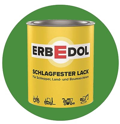 RAL 6017 Maigr�n Erbedol Lack Kunstharzlack Farbe 750ml 0225 5056