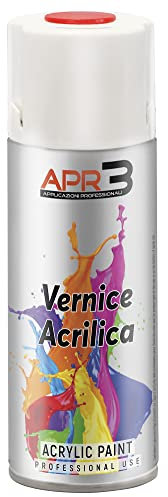 APR3 S4003001 - Smalto Acrilico Spray Multiuso, Rosso Segnale, 400 ml, 1 Pezzo