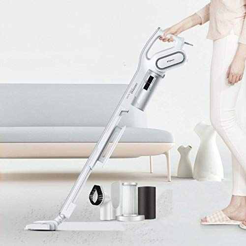 MU Aspiradora de vacío Jwired 2 en una Aspiradora doméstica de Mano para el hogar Máquina de descalcificación Ultra silenciosa de Alta Potencia para Limpiar el Cabello de Mascotas