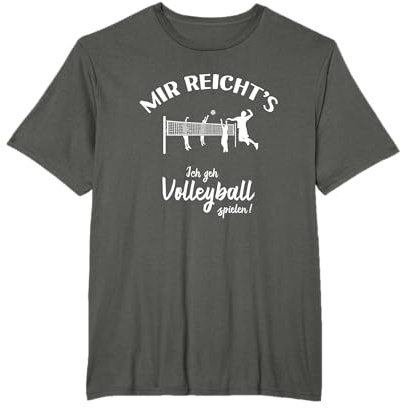 Ich geh Volleyball spielen! - Volley Beachvolleyball T-Shirt