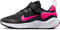 NIKE Revolution 7 (PSV), Sneaker, Black Hyper Pink White, 28 EU