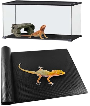 FreesKill Tappeto per rettili con substrato per terrario – Biancheria da letto per tartaruga, substrati di drago barbuto, rivestimento per terrorario per gechi leopardo, tartaruga, lucertola,