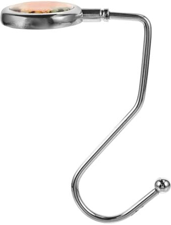 KITANDOVE Table Bag Hook Deskside Purse Hook Hanger Handbag Holder for Tables Portable Space-Saving