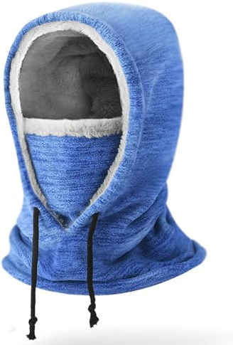 NLAND Sturmhaube Winter Balaclava Skimaske für Herren Damen | Multifunktionale,Weiche,Dicke,Warme und Winddichte Gesichtshaube mit Bequemem Fleecefutter,mit Verstellbarem Kordelzug