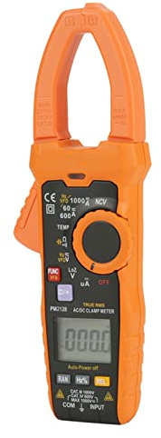 PEAKMETER PM2128 Medidor de Pinza de Corriente de Voltaje ACDC Digital Portátil Profesional con Funcionalidad de Resistencia y Capacitancia