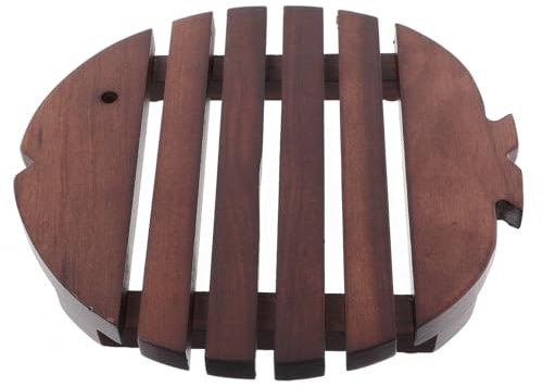 OFFSCH Sottobicchieri in Legno Per Piatti Caldi Sottopentola Per Piano Di Lavoro Tappetini in Legno Per Uso Quotidiano in Cucina