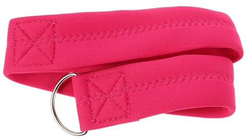 IWOWHERO Safety Belt for Pram and High Chair Seat, Multifunctional Polyester Harness Strap in Pink with Ergonomic Design, for Stroller Rides and Baby Safe Protection