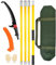 TINMAGI Scie à Élaguer Télescopique 4 m, Scie à Perche Extensible, Élagueuse à Perche à Grande Portée Longueur Réglable, avec Sac de Transport Douille de Scie, pour Les Travaux d'élagage des Arbres