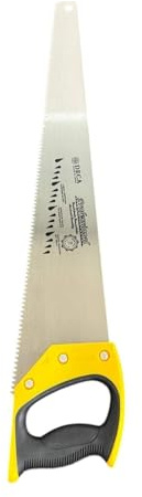 22 Inch Hand Saw for Wood Cutting – Heavy Duty Manual Saw with Ergonomic Non-Slip Handle – Sharp Precision Woodworking Tool for Carpentry and DIY Projects